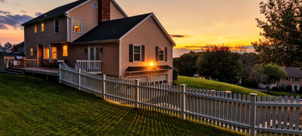 house on grass